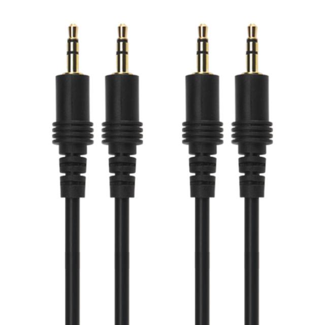 칼론 고급형 스테레오케이블 Aux선 2p 5m Stereo Aux Cable 블랙