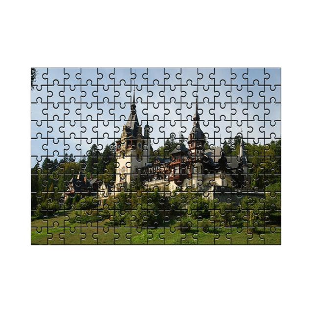 다모아 시험관 직소퍼즐 루마니아의국보1호성 150피스 혼합 색상