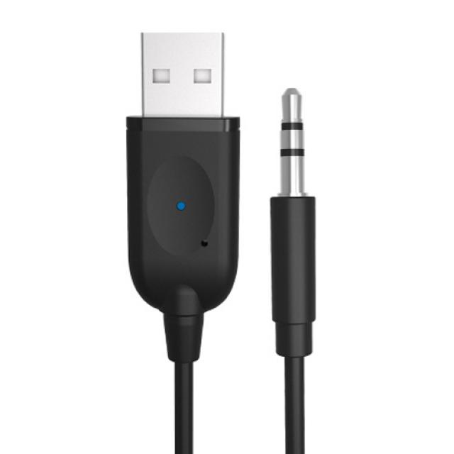 어뮤즈 USB 차량용 블루투스 AUX 리시버 NBT-02-BLK, 1개