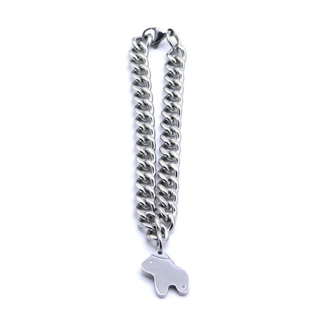 하온펫 말 팬던트 강아지 목걸이 XS, D, 1개