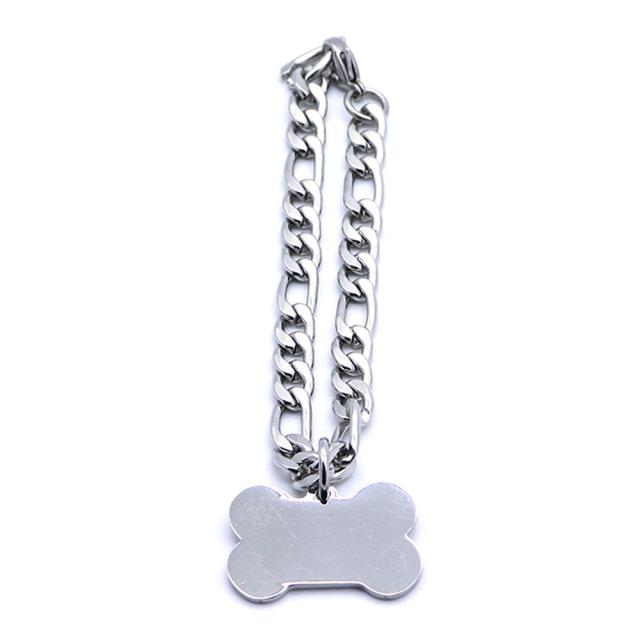 하온펫 뼈다귀 팬던트 소 강아지 목걸이 XL, C, 1개