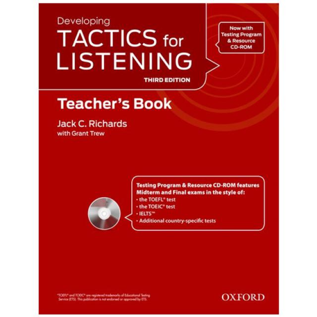 Tactics For Listening Developing/Teacher S Book/Cd2장포함 Oxford University Press