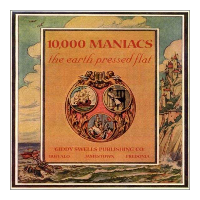 10 000 Maniacs - The Earth Pressed Flat 미국수입반, 1CD