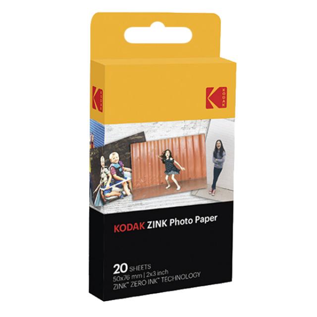 코닥 징크 인화지 프린토매틱 스마일 겸용 20매입