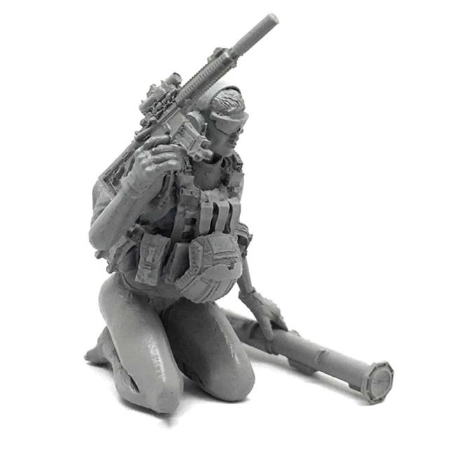 YUFANMODEL YF145 1/35 밀리터리피규어 US SEAL Assault Girl War Hunter Lara Vol13, 1개