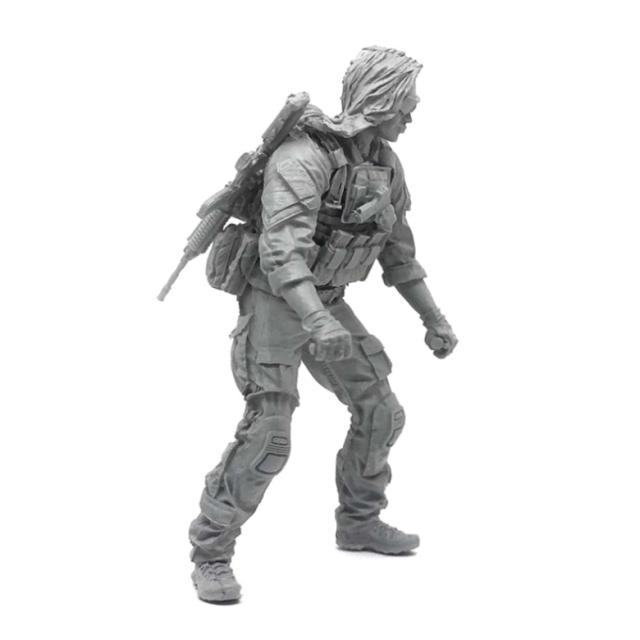 YUFANMODEL YF138 1/35 밀리터리피규어 US SEAL Assault Girl Little Rose Lara Vol4, 1개