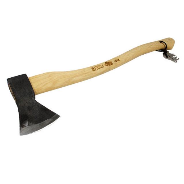 바이슨 1879 범용 도끼 700mm 1250g + 케이스, PH-2, 1세트