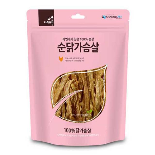 자연애 강아지간식 순닭가슴살 200g, 닭가슴살맛, 1개