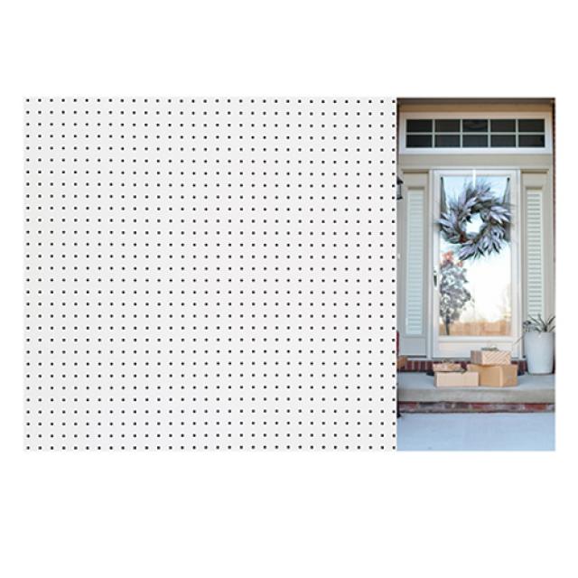 앤비커머스 인테리어타공판 창가선물 우 WHITE, 1개