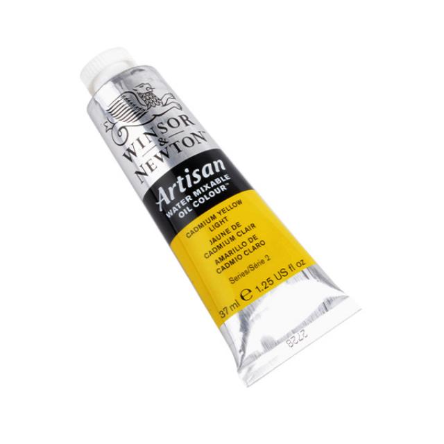 윈저앤뉴튼 아티잔 수성유화물감 S2 113 CadmiumYellowLight, 37ml, 1색
