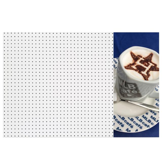 앤비커머스 인테리어타공판 Cafeh 우 White 1개