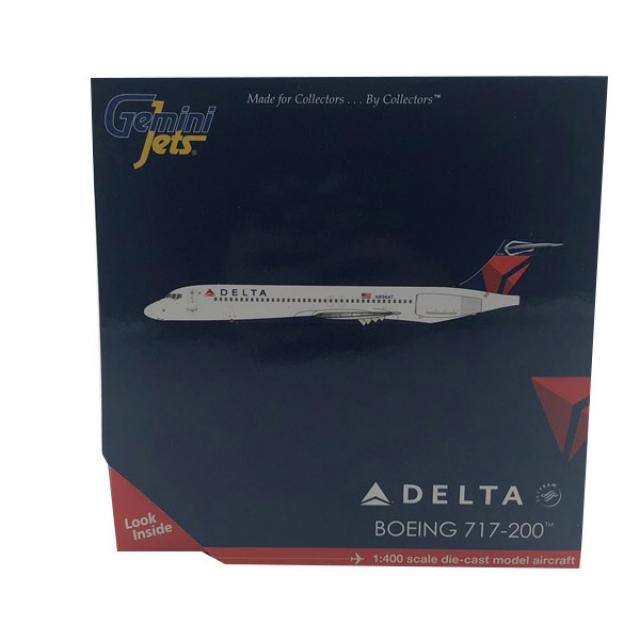 GeminiJets 비행기다이캐스트 1/400 American Delta Airlines B717-200 N896AT, 혼합 색상