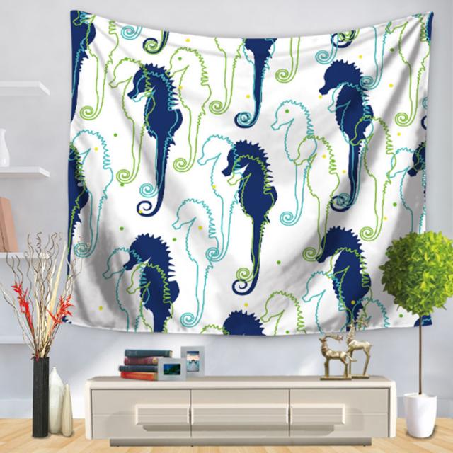 스윗리빙 씨애니몰 패브릭포스터, 해마