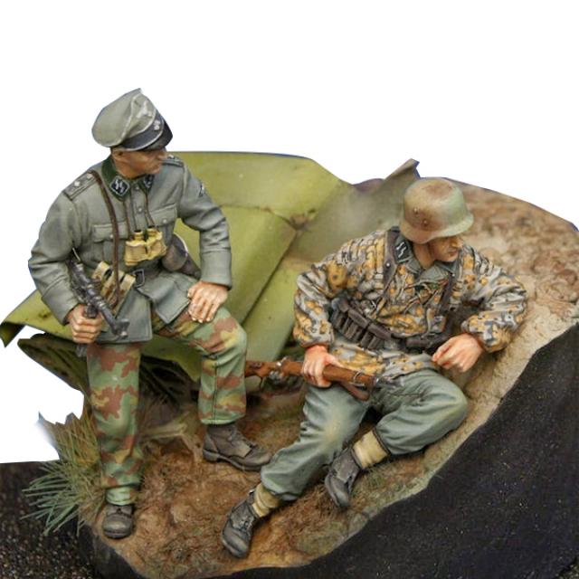 AirborneMiniature 프라모델 1/35 Waffen SS Normandy, 1개