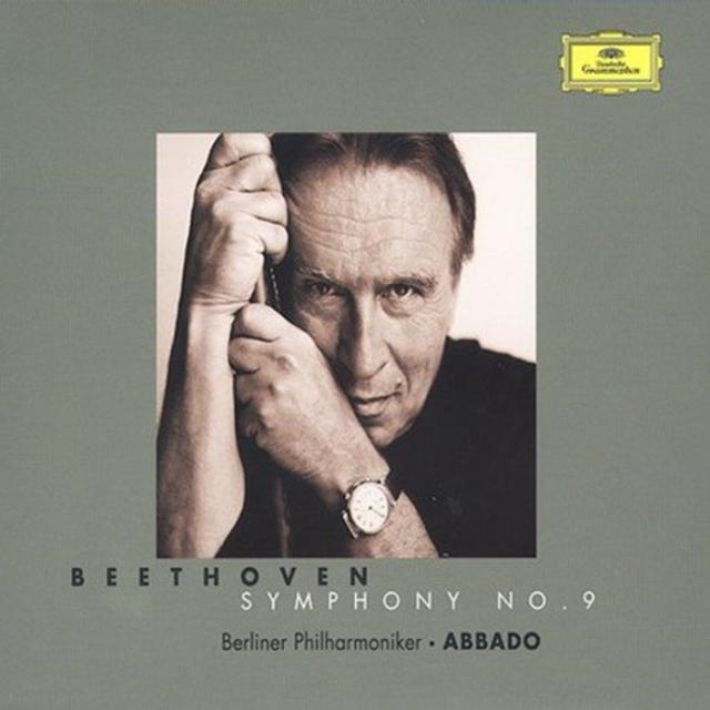 LUDWIG VAN BEETHOVEN - SYMPHONY NO.9/ CLAUDIO ABBADO 유럽수입반, 1CD