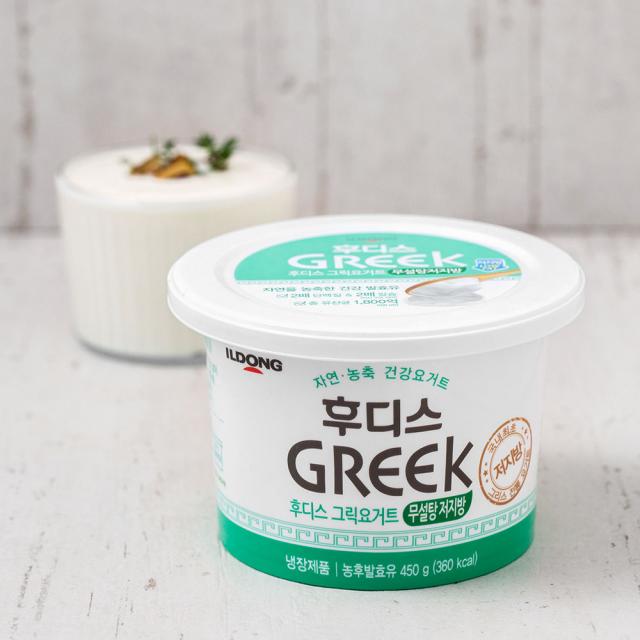 후디스 그릭요거트 무설탕 저지방, 450g, 1개