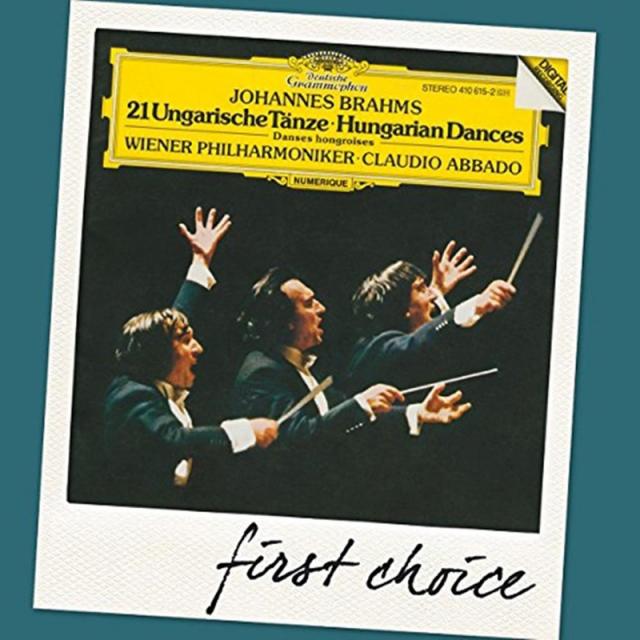 JOHANNES BRAHMS - 21 HUNGARIAN DANCES / CLAUDIO ABBADO FIRST CHOICE 브람스 : 헝가리 춤곡 EU수입반, 1CD