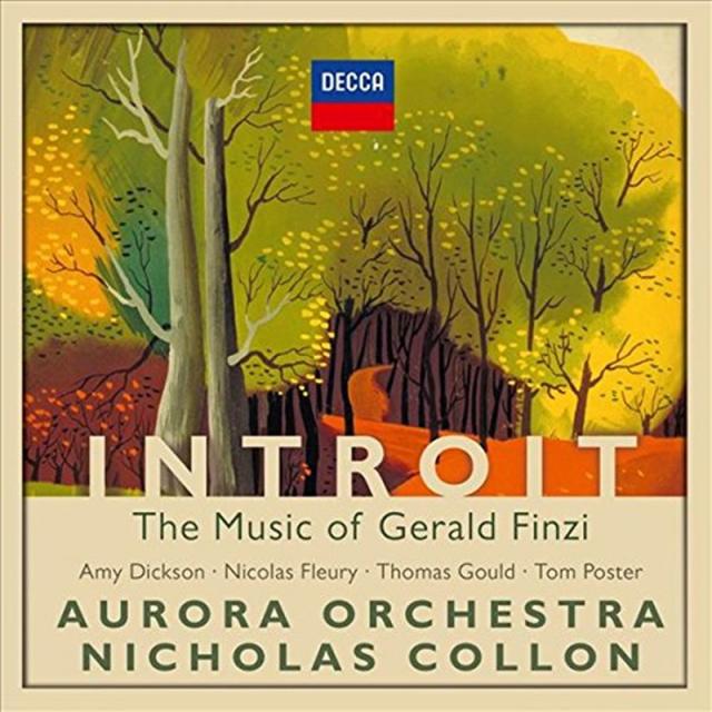 GERALD FINZI - INTROIT: THE MUSIC OF GERALD FINZI/ NICHOLAS COLLON 핀지: 입당송 - 사후 60주년 추모반 EU수입반, 1CD