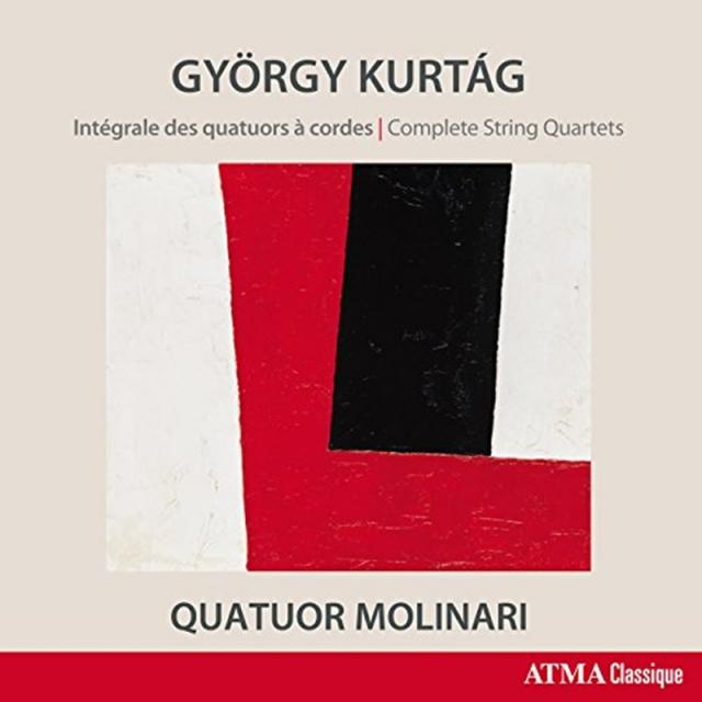 GYORGY KURTAG - COMPLETE STRING QUARTETS/ QUATOUR MOLINARI 쿠르탁: 현악 사중주 전곡 수입반, 1CD