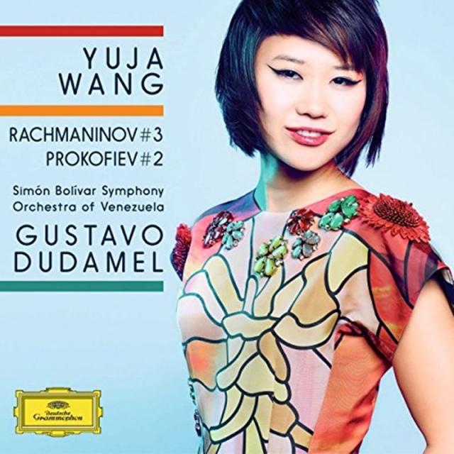 SERGEI RACHMANINOV / SERGEI PROKOFIEV - PIANO CONCERTOS NO.3 & NO.2 / YUJA WANG GUSTAVO DUDAMEL 구스타보 두다멜 & 유자왕 : 라흐마니노프 프로코피예프 피아노협주곡 EU수입반