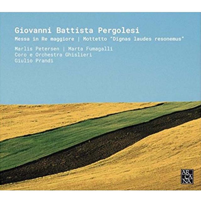 GIOVANNI BATTISTA PERGOLESI - MESSA IN RE MAGGIORE - MOTTETTO 'DIGNAS LAUDES RESONEMUS'/ GIULIO PRANDI 페르골레시: 미사 D장조 모테트 <경배드리세> EU수입반