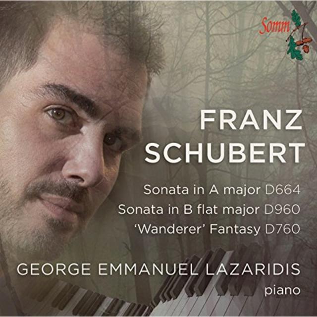 FRANZ SCHUBERT - PIANO WORKS/ GEORGE EMMANUEL LAZARISID 슈베르트 : 피아노 소나타 방랑자 환상곡 유럽수입반