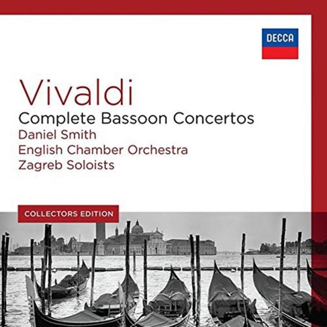 ANTONIO VIVALDI - COMPLETE BASSOON CONCERTOS/ DANIEL SMITH ZAGREB SOLISTS 비발디: 바순 협주곡 전곡 EU수입반