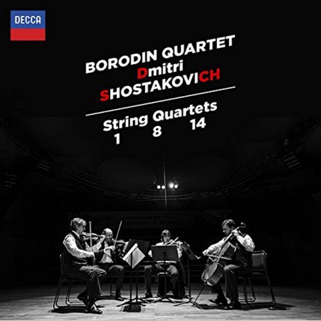 DMITRI SHOSTAKOVICH - STRING QUARTETS 1 8 14/ BORODIN QUARTET 쇼스타코비치: 현악 사중주 EU수입반