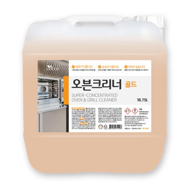 코코즈 오븐크리너 골드, 18.75L, 1개