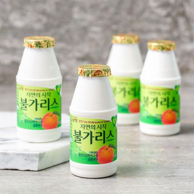 남양유업 자연의 시작 불가리스 요구르트 복숭아 150ml 4개