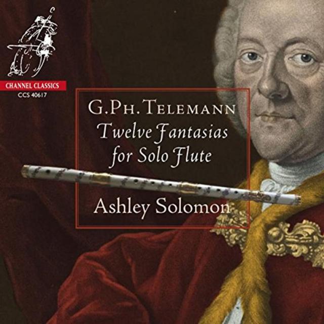 Georg Philipp Telemann Twelve Fantasias For Solo Flute/ Ashley Solomon 텔레만: 무반주 플루트 환상곡 전곡 애슐리 솔로몬 독일수입반 1cd