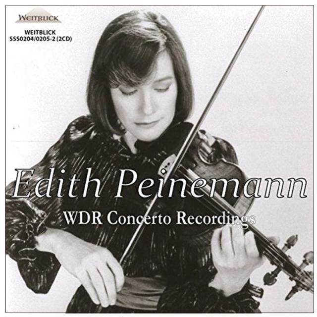 EDITH PEINEMANN - WDR CONCERTO RECORDINGS : BEETHOVEN PROKOFIEV MENDELSSOHN 에디트 파이네만 : 바이올린 명협주곡집 일본수입반