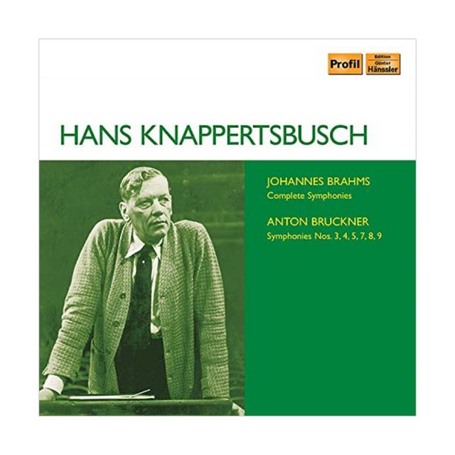 OHANNES BRAHMS/ ANTON BRUCKNER - 브람스: 교향곡 전곡 브루크너: 교향곡 3 4 5 7 8 9번 - 한스 크나퍼츠부쉬 EU수입반