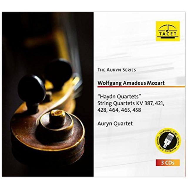 WOLFGANG AMADEUS MOZART - STRING QUARTETS : HAYDN QUARTETS / AURYN QUARTET 모차르트 : 6곡의 하이든 현악사중주 아우린 사중주단 독일수입반, 3CD