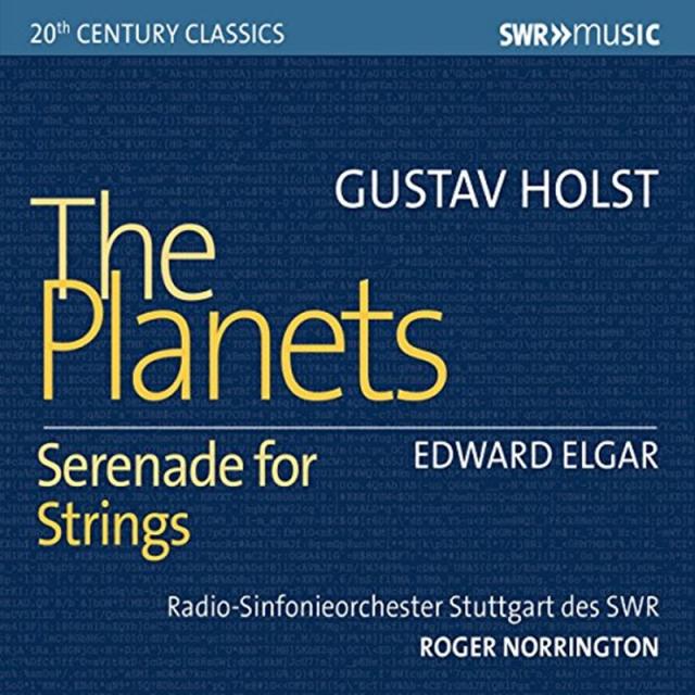 GUSTAV HOLST/ EDWARD ELGAR - THE PLANETS & SERENADE FOR STRINGS/ ROGER NORRINGTON 홀스트: 혹성 & 엘가: 현을 위한 세레나데 독일수입반