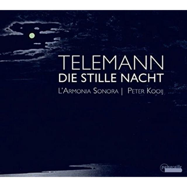 Georg Philipp Telemann Die Stille Nacht / Peter Kooij 텔레만 : 고요한 밤 베이스 독창 칸타타집 네덜란드수입반 1cd