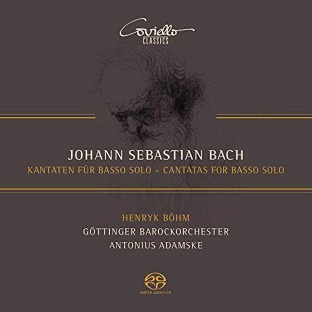 JOHANN SEBASTIAN BACH - CANTATAS FOR BASSO SOLO/ HENRYK BOHM ANTONIUS ADAMSKE SACD HYBRID 바흐: 베이스 독창 칸타타 56 82 158번 - 헨리크 뵘 EU수입반, 1CD