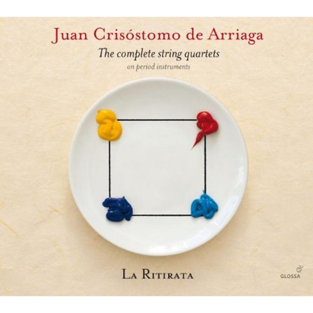 JUAN CRISOSTOMO DE ARRIAGA - THE COMPLETE STRING QUARTETS/ LA RITIRATA 아리아가: 현악 4중주 EU수입반, 1CD