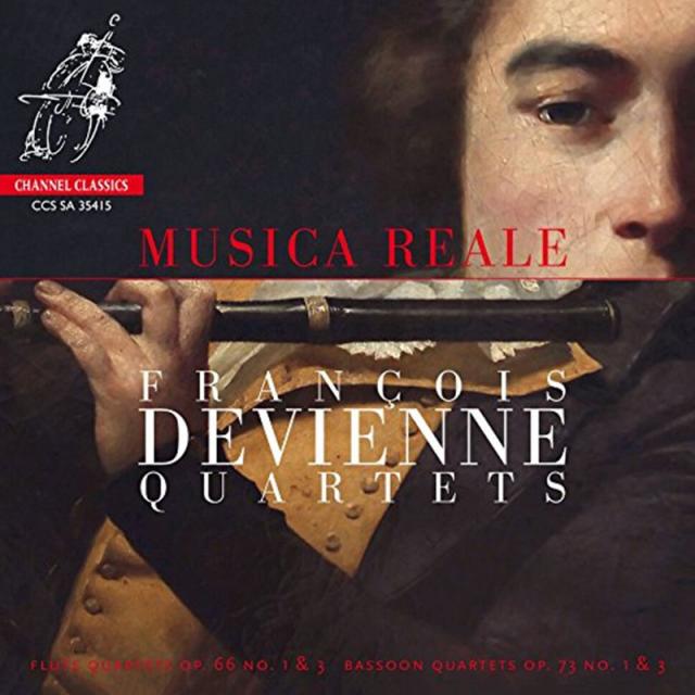 FRANCOIS DEVIENNE - QUARTETS/ MUSICA REALE 드비엥: 플루트 & 바순 4중주 독일수입반