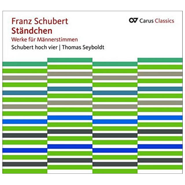 FRANZ SCHUBERT - STANDCHEN: WORKS FOR MALE VOCAL ENSEMBLE/ THOMAS SEYBOLD 슈베르트: 남성 중창을 위한 독일수입반, 1CD