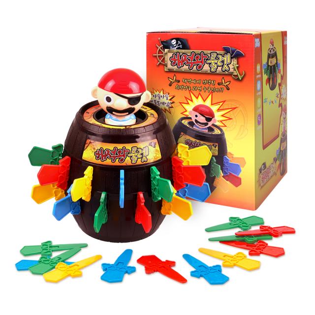 해피플레이 해적왕 룰렛 복불복 보드게임 혼합 색상