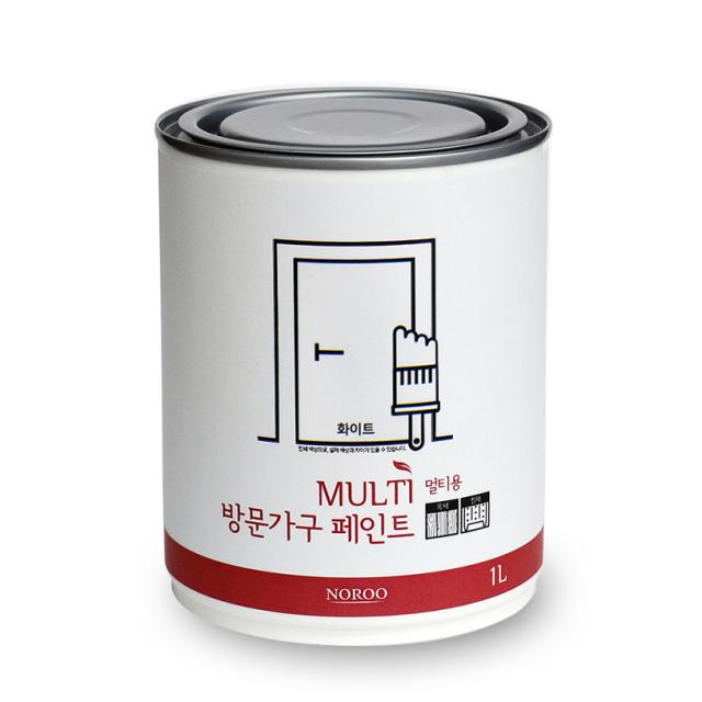 노루페인트 방문가구용 페인트 1L, 화이트