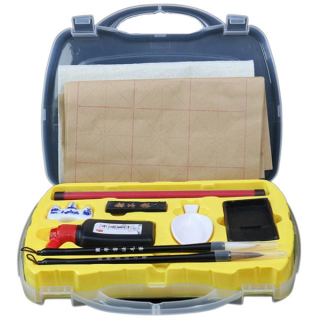 미니띠네 서예함 서예도구세트 가방형 1개