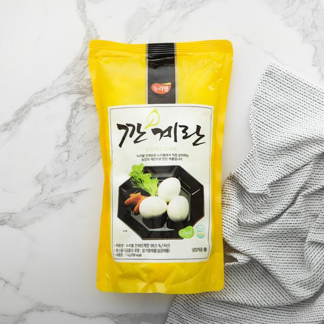 누리웰 깐계란, 1kg, 1개