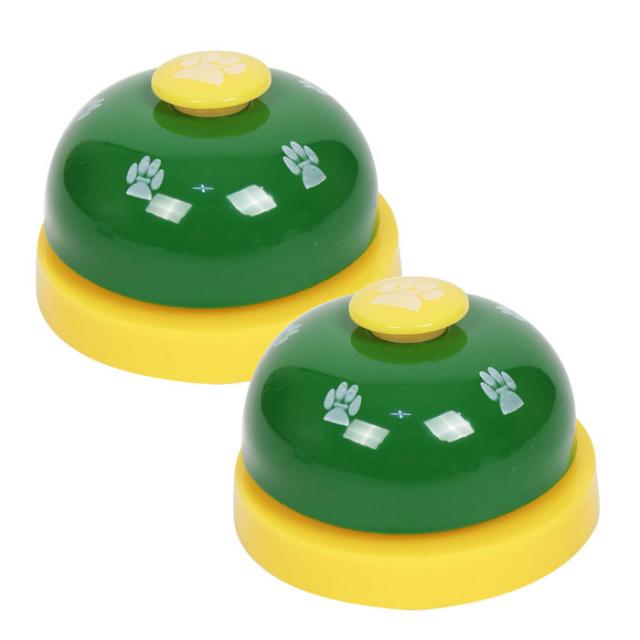 딩동펫 강아지 지능개발 훈련벨 4 X 7 Cm 그린 2개입