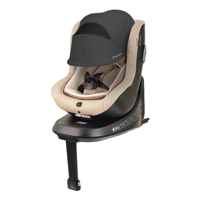 다이치 원픽스360 ISOFIX 오가닉 카시트 일체형 + 썬바이저, 브라운