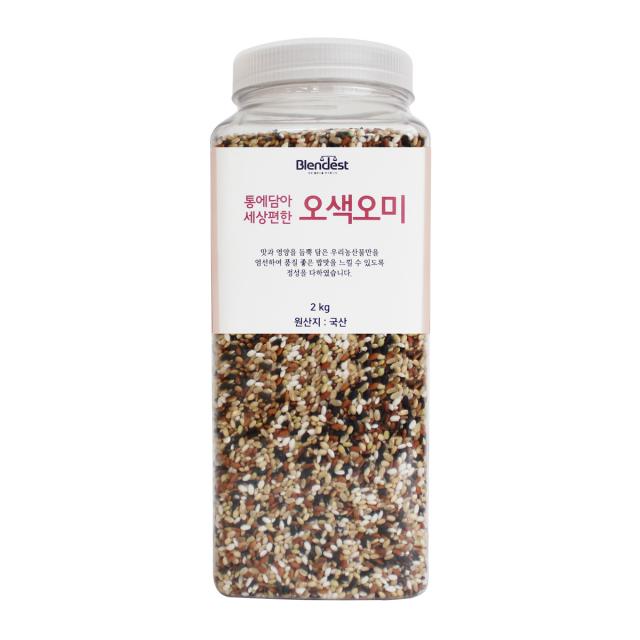 블랜디스트 통에담아 세상편한 오색오미 2kg 1개