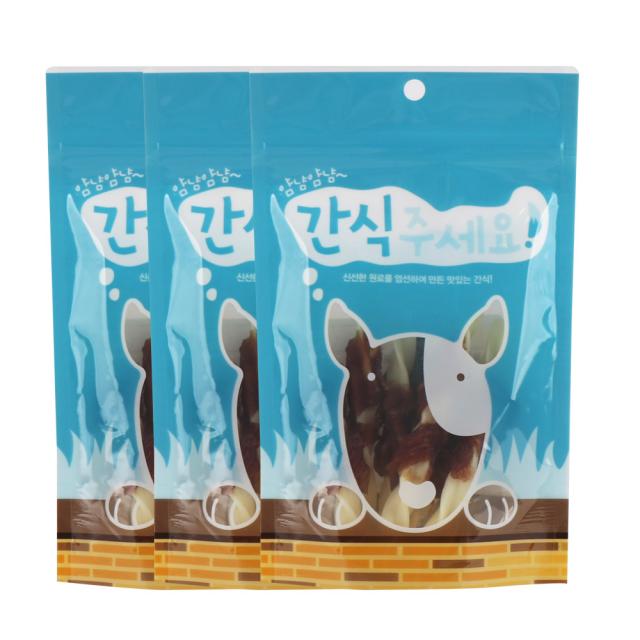 펫츠맘마 수제 강아지 간식 오리대구 50g, 오리 + 대구 혼합맛, 3개입