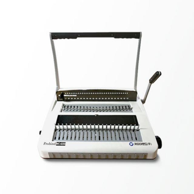 카피어랜드 플라스틱 와이어 겸용제본기 Wc 6200 135매