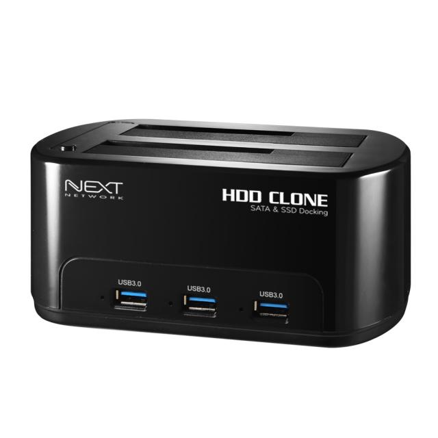 넥스트 이지넷 유비쿼터스 Usb 3.0 3베이 도킹스테이션 Next 651dcu3 Hub